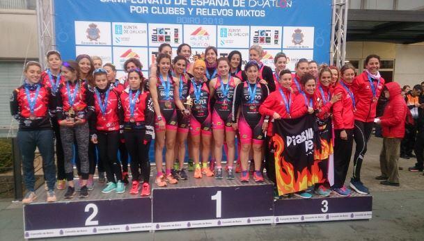 Podium femenio en Boiro