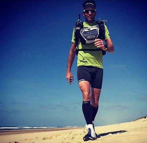 Riki Abad beim Marathon des Sables