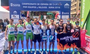 CEA Bétera and Ferrer Hotels, Spanish Duathlon Champions by Relays in Soria
