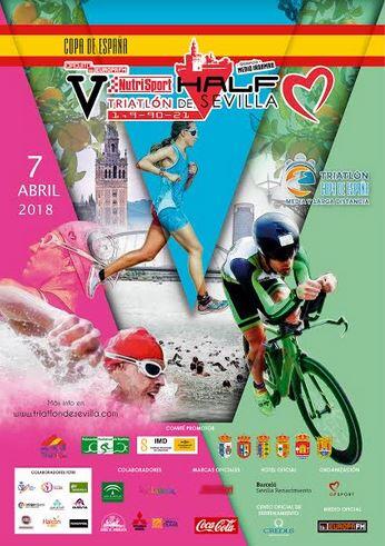 Poster dell'Half Trialton Siviglia 2018