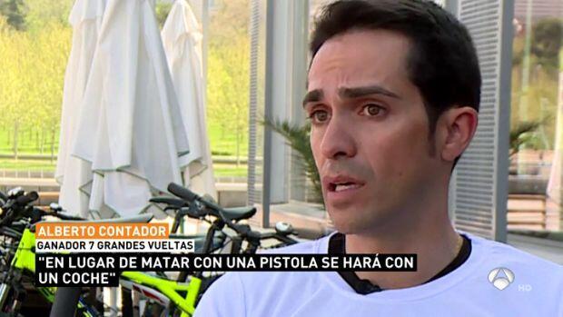 Alberto  Contador Antena Tres