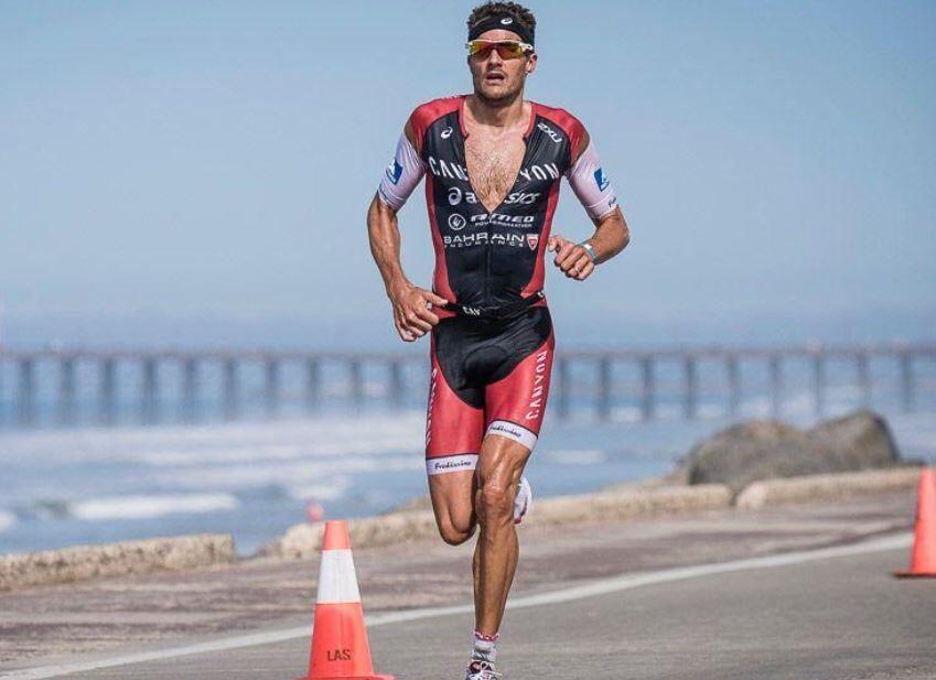 Jan Frodeno na corrida