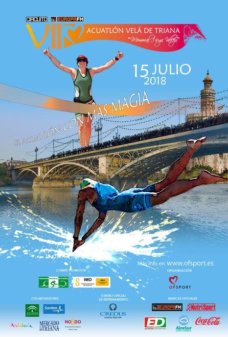 Poster Aquatlon Vela Triana