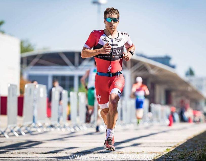 Pablo Dapena em corrida a pé