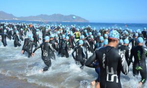 More than 1.000 triathletes in the XXIX Triathlon of Fuente Álamo, triathlon of triathletes