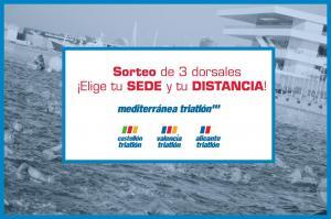 3 Trace le Triathlon Méditerranéen Dorsal. Gagnez un dossard pour participer à n'importe quel circuit!