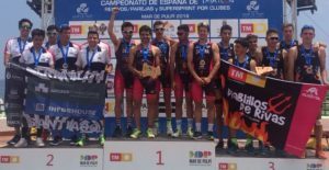 Double de la Cidade de Lugo Fluvial au Championnat d'Espagne par des couples de relais