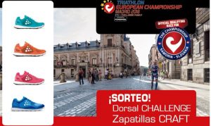 We raffle a Dorsal for Challenge Madrid + Zapatillas Craft