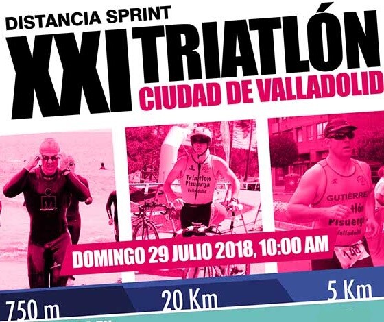 Valladolid City Triathlon Poster