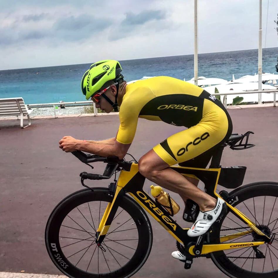 Alberto Moreno, one of the Spaniards who will compete in this Ironman