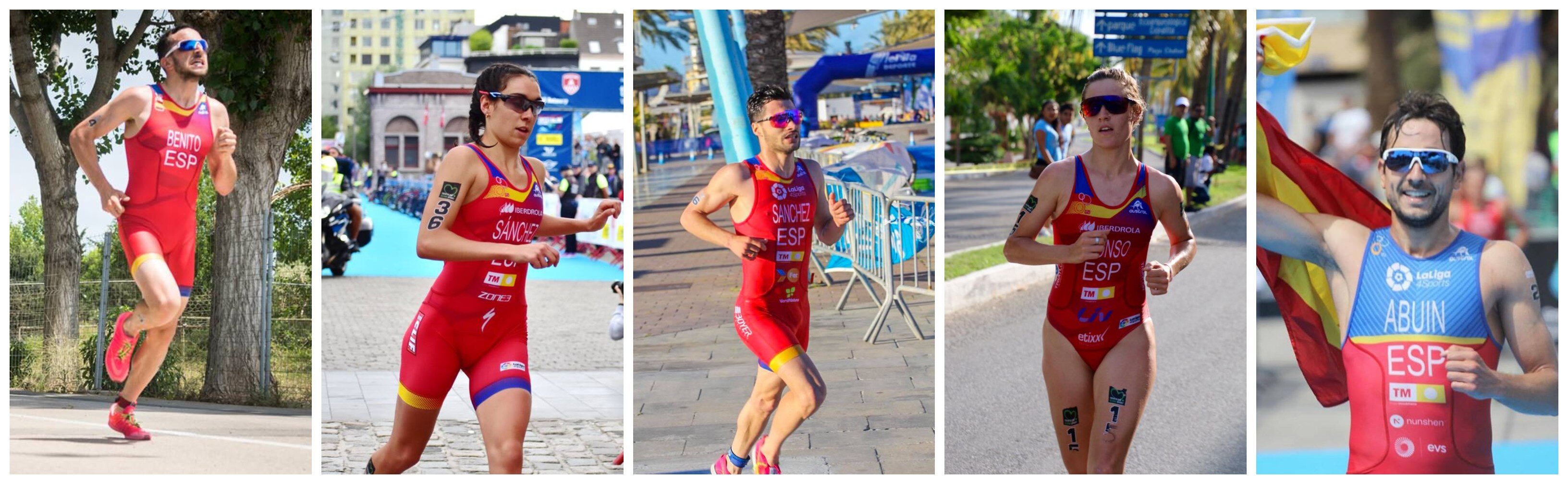 Die großen Einsätze des spanischen Triathlons für den europäischen Sprint