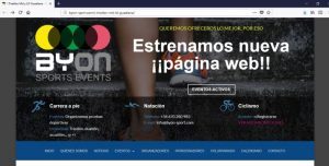 Il I Triathlon MD e LD Guadiana presenta un nuovo sito web
