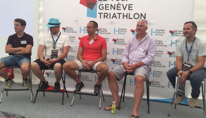 Genfer Triathlon Pressekonferenz