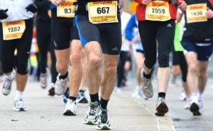 Chaussures de course pour un marathon