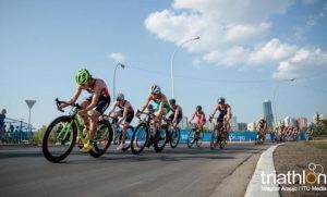 The development and cadence in the triathlon