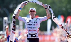Cameron Brown the oldest Pro in Kona with 46 years