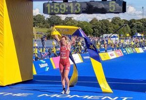 Spektakuläres Comeback und Sieg für Nicola Spirig bei den European Triathlon Championships