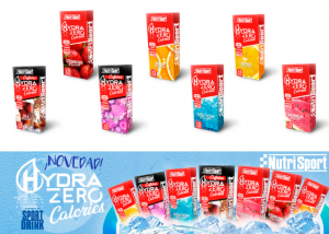 NutriSport launches its new Hydra Zero sticks in 7 different flavors