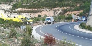 Ein Radfahrer stirbt in Valencia von einem Van getroffen