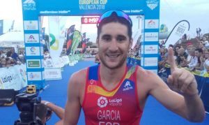 Jordi García wins the Triathlon European Cup in Valencia