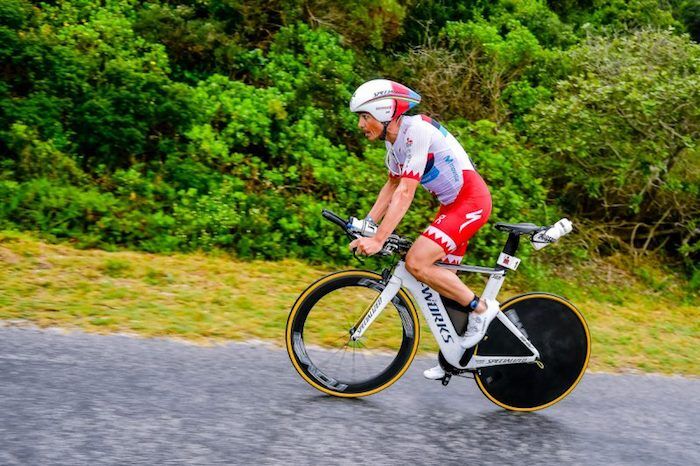 Javier Gómez Noya, cycling segment