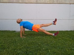 Kerntraining bei Triathleten: mittleres Niveau