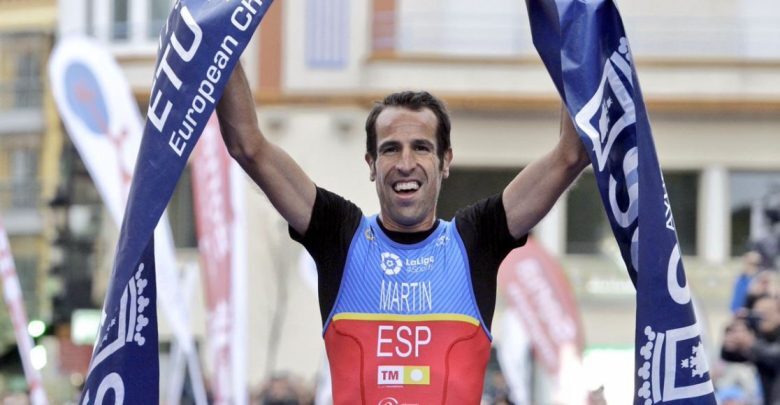 Emilio Martín lidera a la Duarmada en el Campeonato de Europa de Duatlón