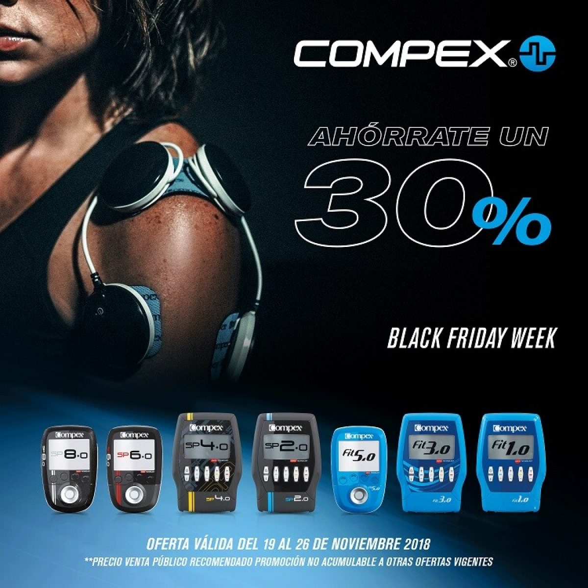 Compex Sp 4.0, Electroestimulación, Material Deportivo