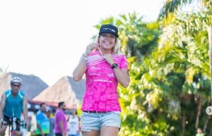 Michelle Vesterby se aposenta de Ironman Cozumel