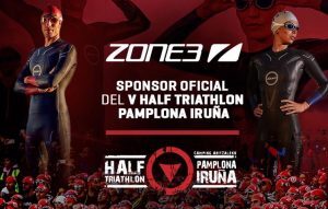 Zone 3 official sponsor of the V Half Triathlon Pamplona Iruña