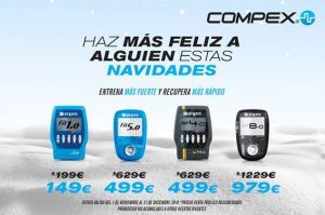Last days to buy your Compex and receive it before REYES!