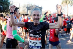 Martin Fiz world record in 10K of over 55 years