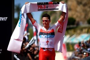 Javier Gómez Noya auf der Suche nach dem Platz für die Ironman 70.3-Weltmeisterschaft in Geelong