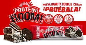 La nueva barrita de proteínas post-entrenamiento sabor Cookie de Nutrisport