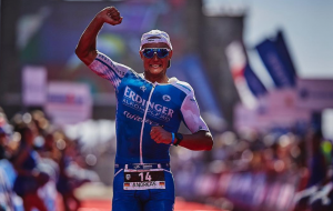 Andreas Dreitz wins the IRONMAN 70.3 Marbella with Alistair Brownlee comeback