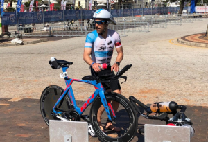 Eneko Plains fourth in the IRONMAN South Africa