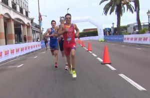 Javier Gómez Noya second in the World Series of Bermuda