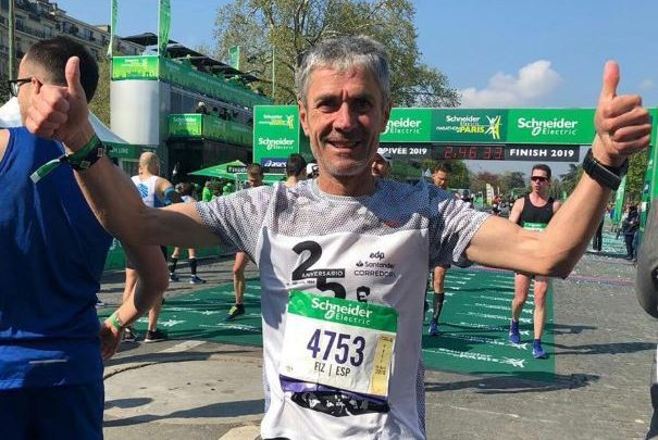 The fireproof Martín Fiz pulverizes the Spanish record of marathon for over 55 years