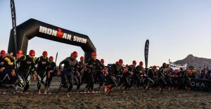 Swimming start IRONMAN 780.3 Marbella