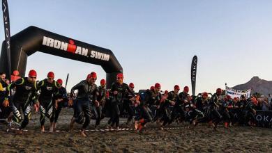 Partenza a nuoto IRONMAN 780.3 Marbella