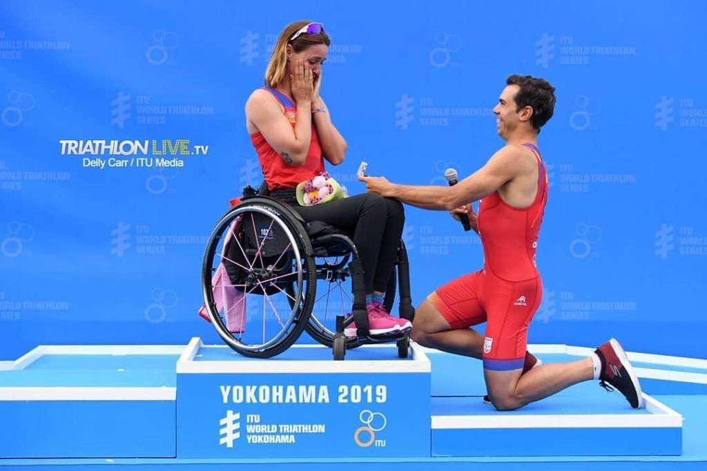 Eva Moral et Ángel Salamanca ont demandé la main de Yokohama