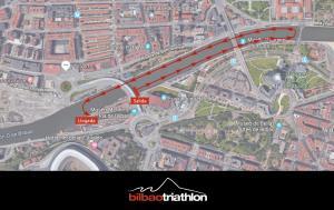 Novo circuito de natação Bilbao Triathlon