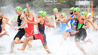 Salda natación Triatlón