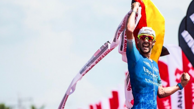 Patrick Lange ganando IRONMAN 70.3 Vietnam