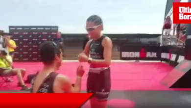 Richiesta di mano ironman 70.3 maiorca