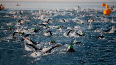 Nuoto Ironman 70.3 Barcellona