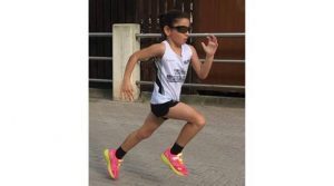 A 7 anni, Sara Meloni, realizza il miglior tempo d'Europa nella 10 km con 44:44