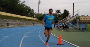 MIquel Blanchart training on track