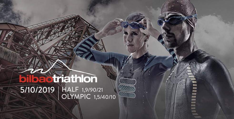 Cartel Bilbao Triathlon 2019