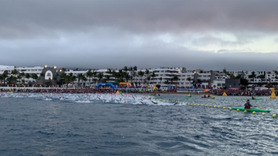 natação IRONMAN Lanzarote